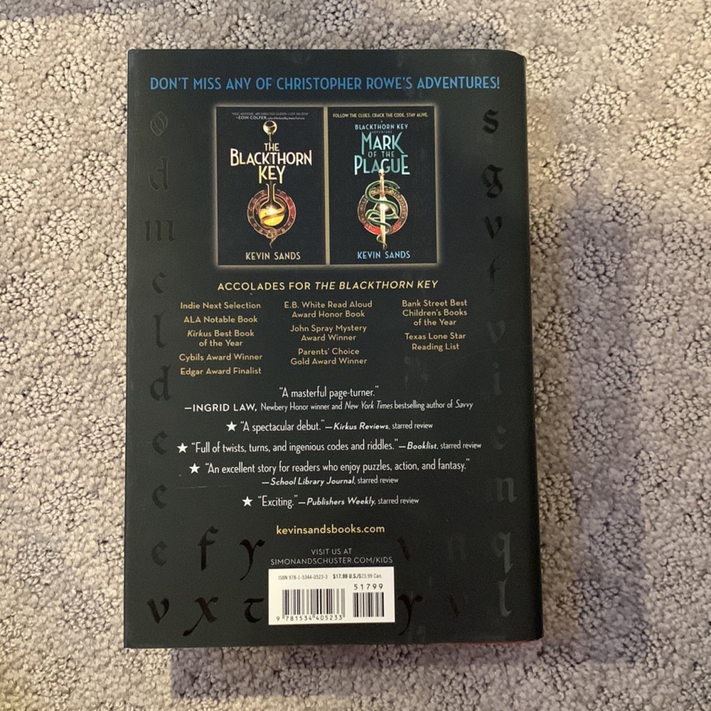 the blackthorn key books (first three) - Picture 7 of 7